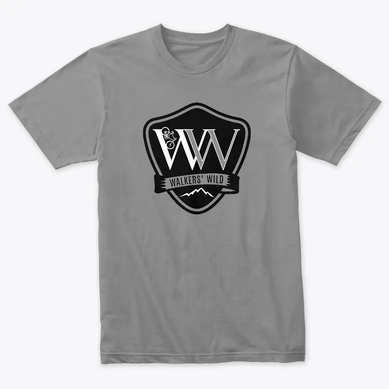 Walkers' WIld tee w/ transparent shield